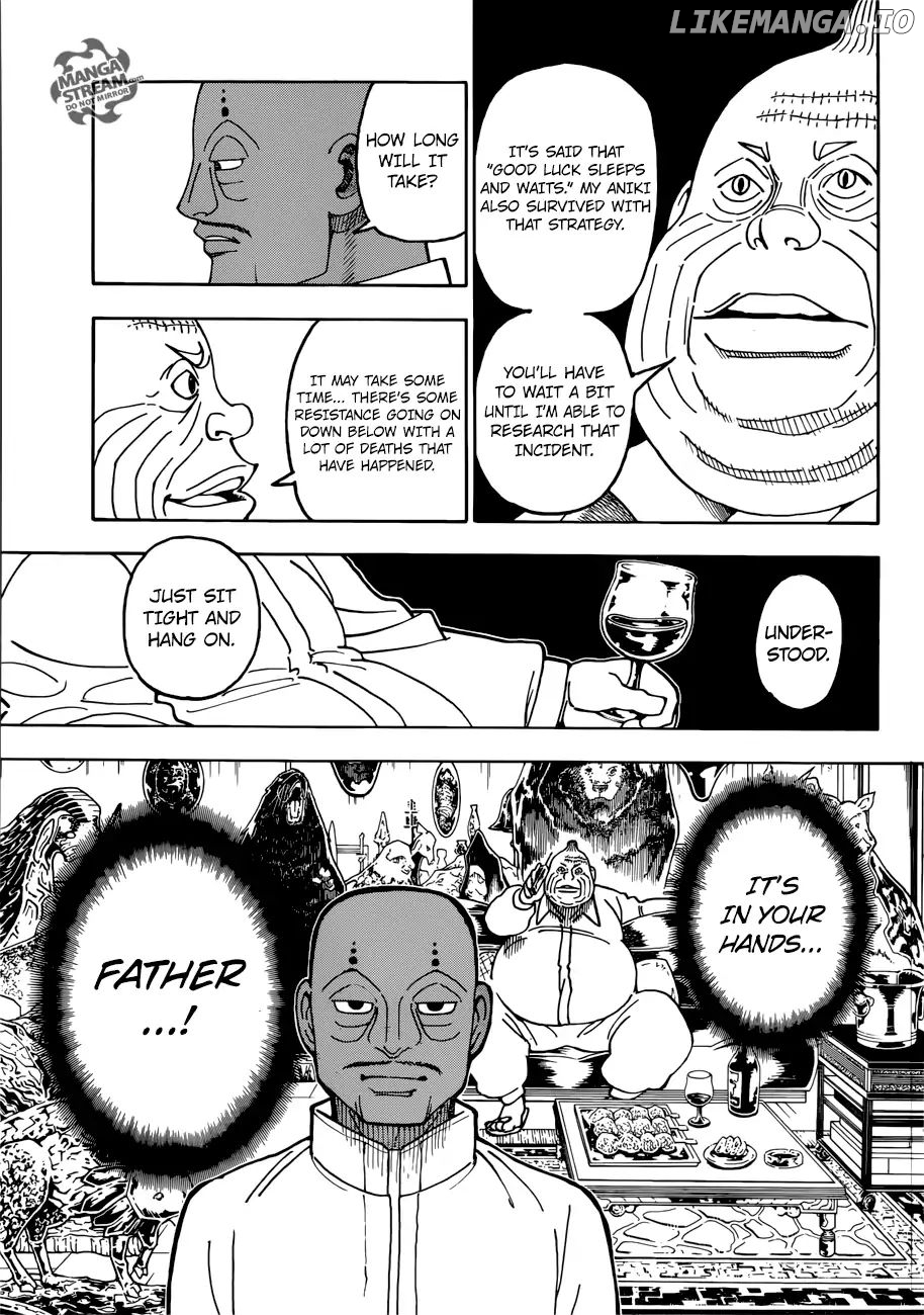 Hunter x Hunter, Chapter 390 image 06